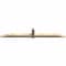 Ekena Millwork Eugene Rough Sawn Timber Gable Bracket, Douglas Fir, 96"W x 16"H x 4"D x 4"F, 4/12 Pitch GBW096X16X0404EUG00RDF - alternate 3